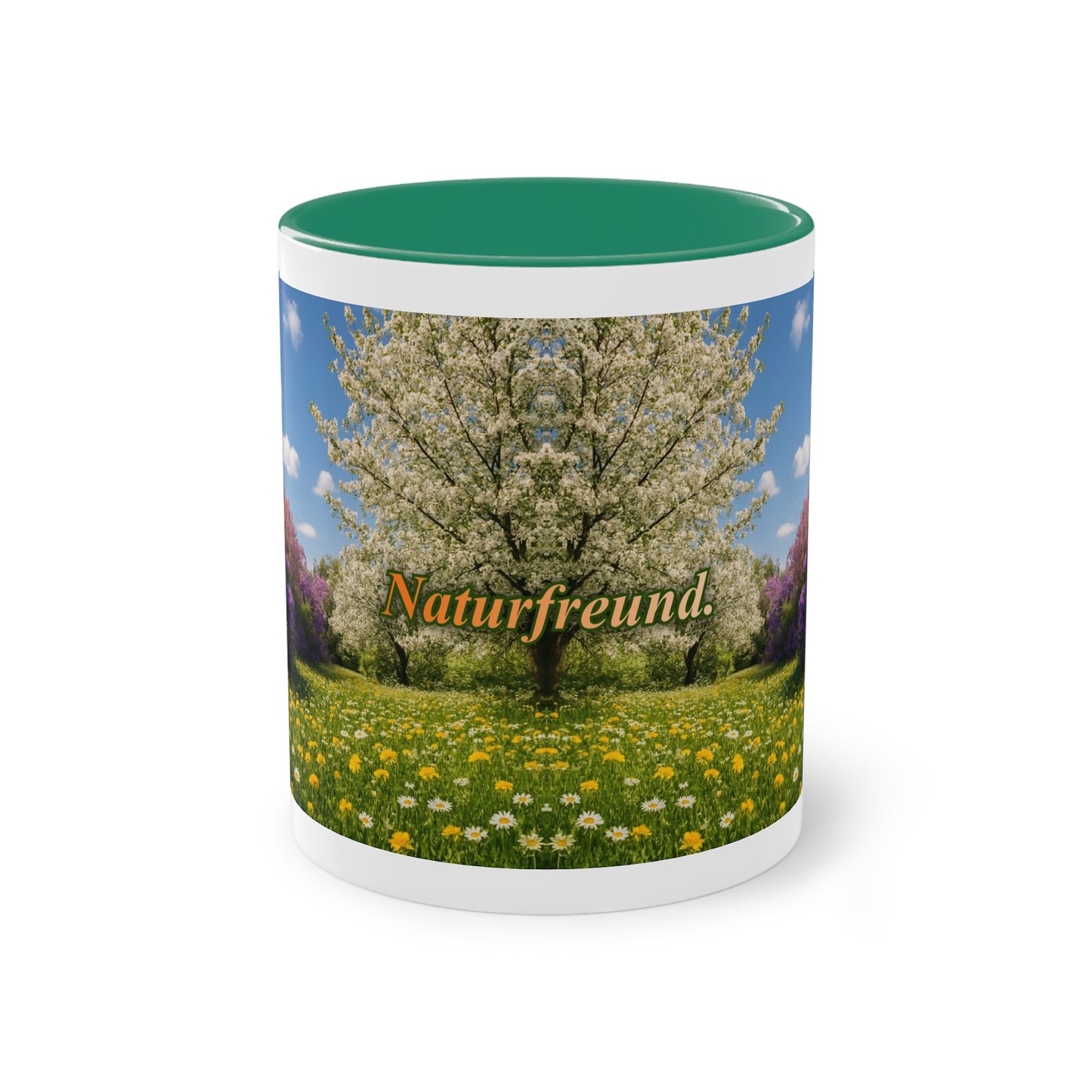 Tasse – „Naturfreund“, Ostern/Frühling, 325 ml