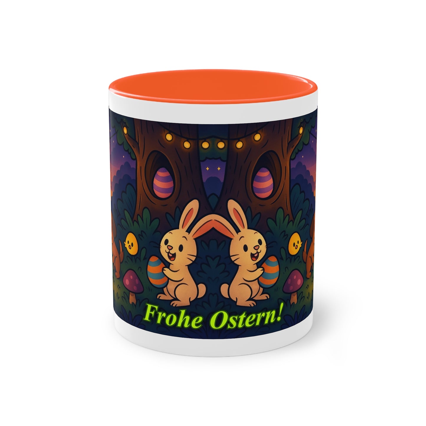 Tasse – „Frohe Ostern“, Ostern/Frühling, 325 ml