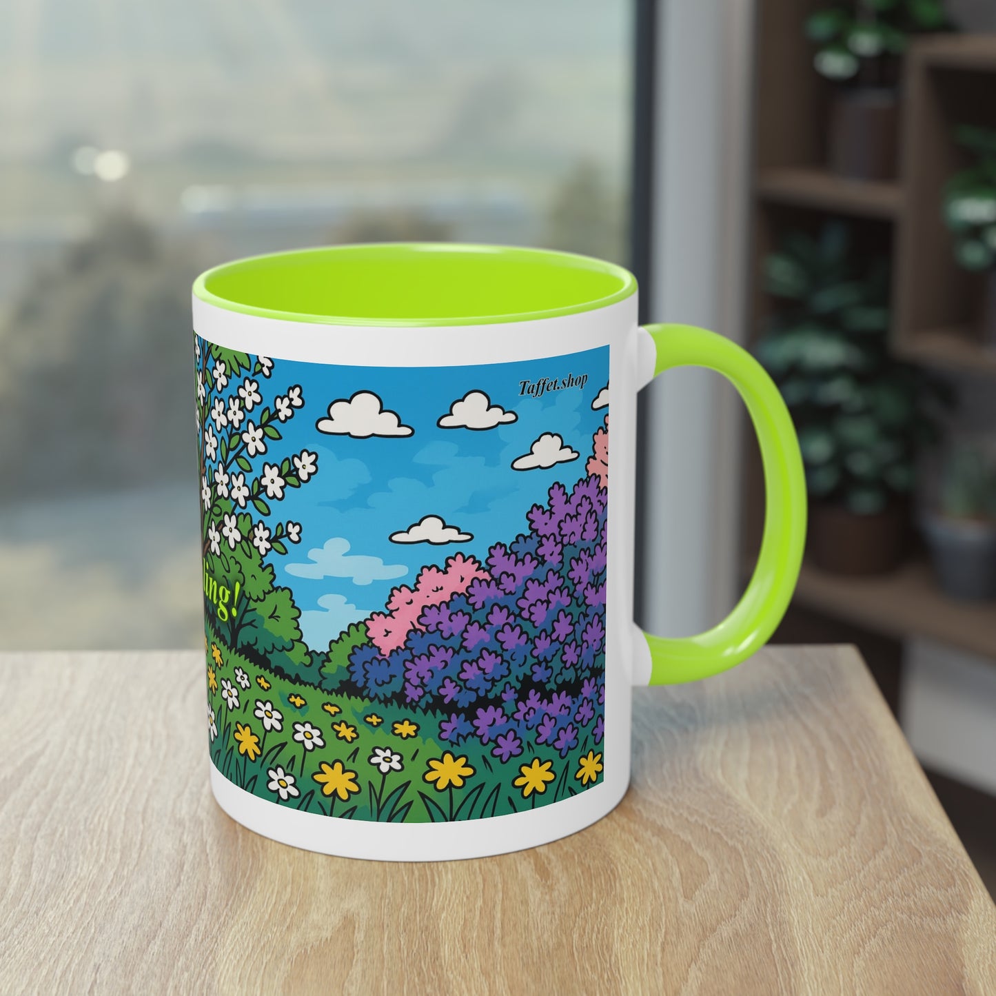 Tasse – „Frühling“, Ostern/Frühling, 325 ml