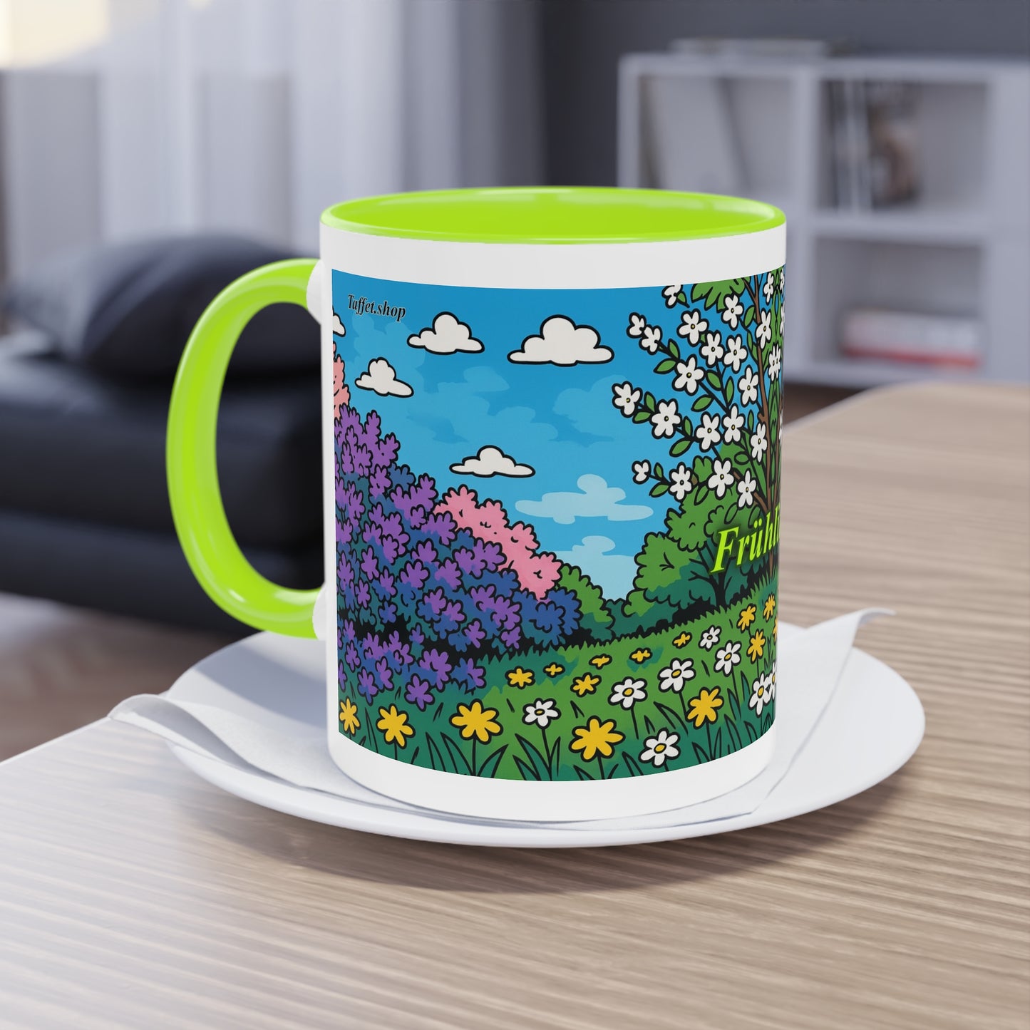 Tasse – „Frühling“, Ostern/Frühling, 325 ml