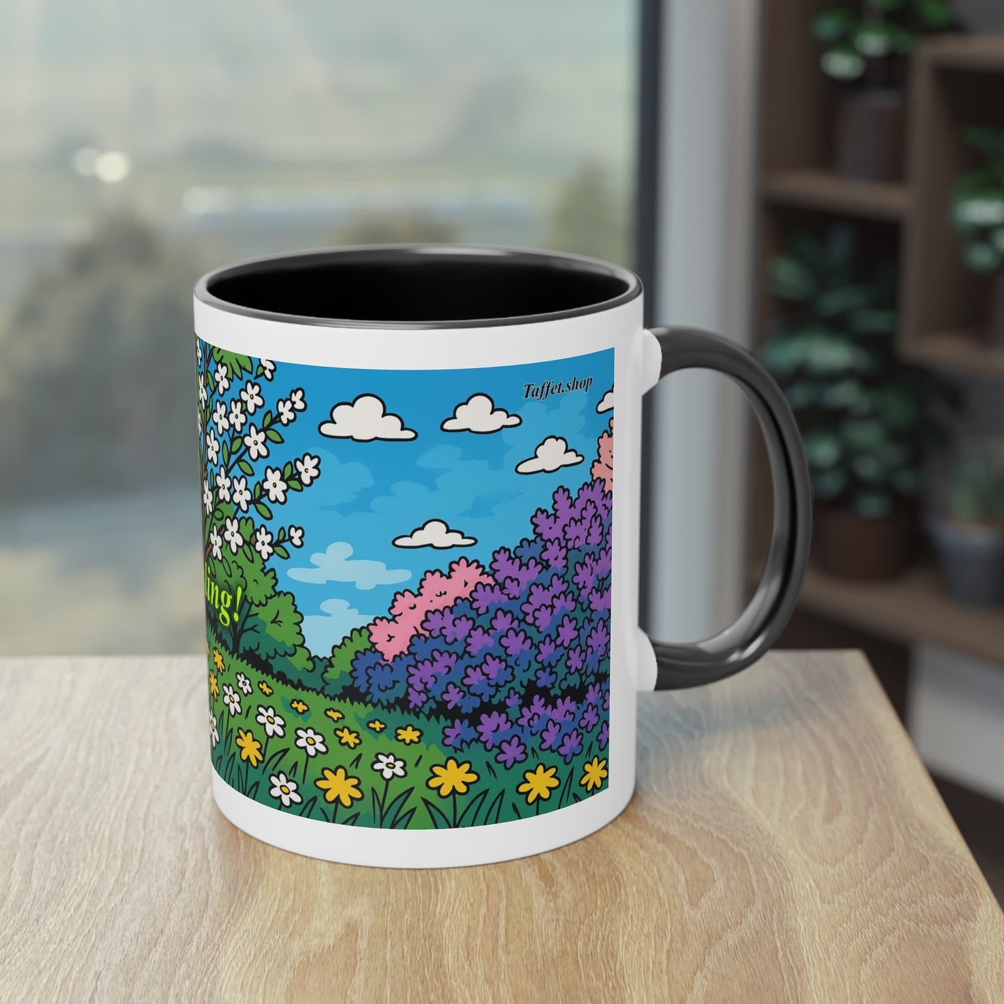 Tasse – „Frühling“, Ostern/Frühling, 325 ml