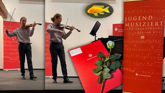 Konstantin Taffet: First place in the “Jugend musiziert” (Youth Makes Music) competition ✨ 🎻