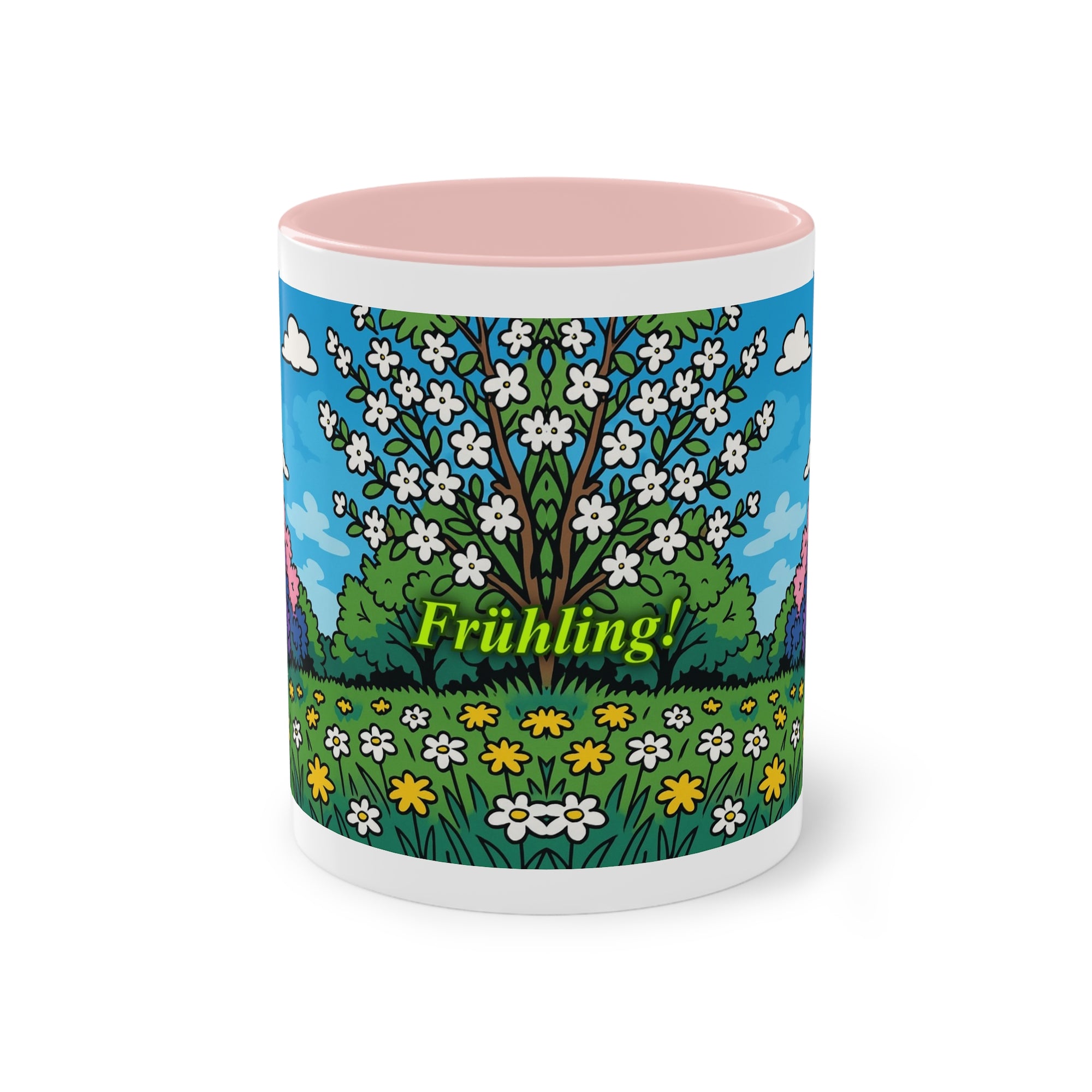 Tasse – „Frühling“, Ostern/Frühling, 325 ml