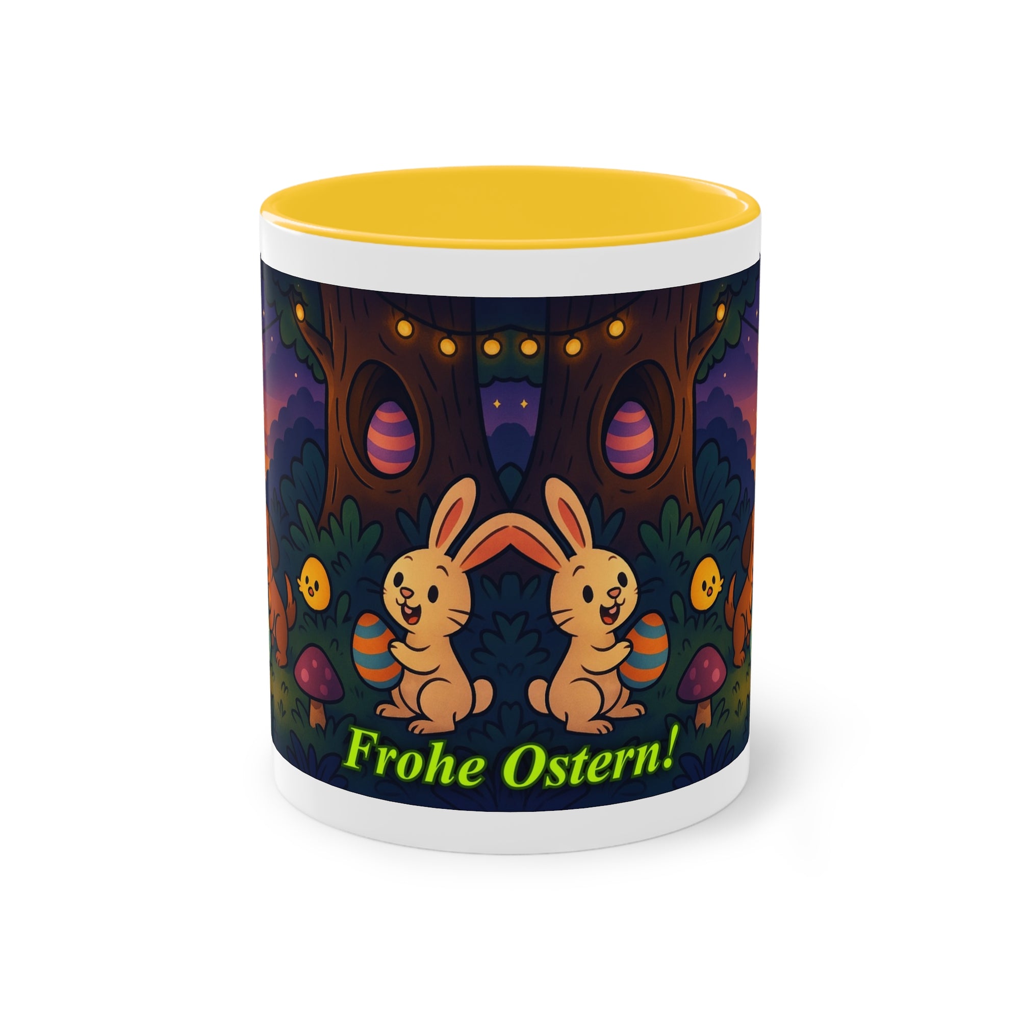 Tasse – „Frohe Ostern“, Ostern/Frühling, 325 ml