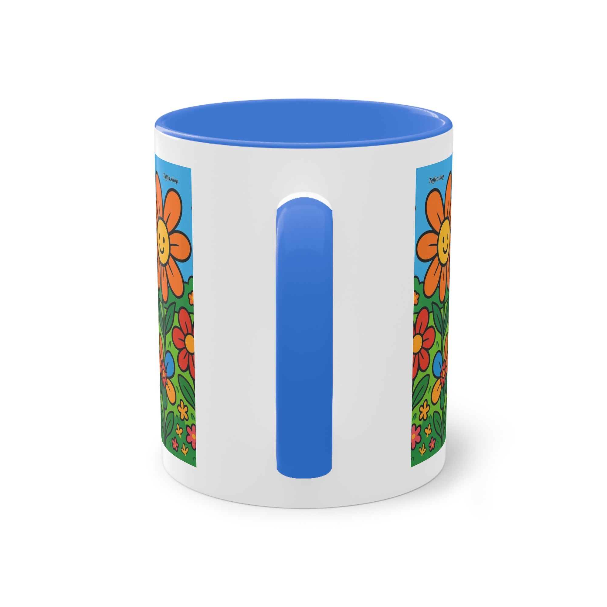 Tasse – „Blumenwiese“, Ostern/Frühling, 325 ml