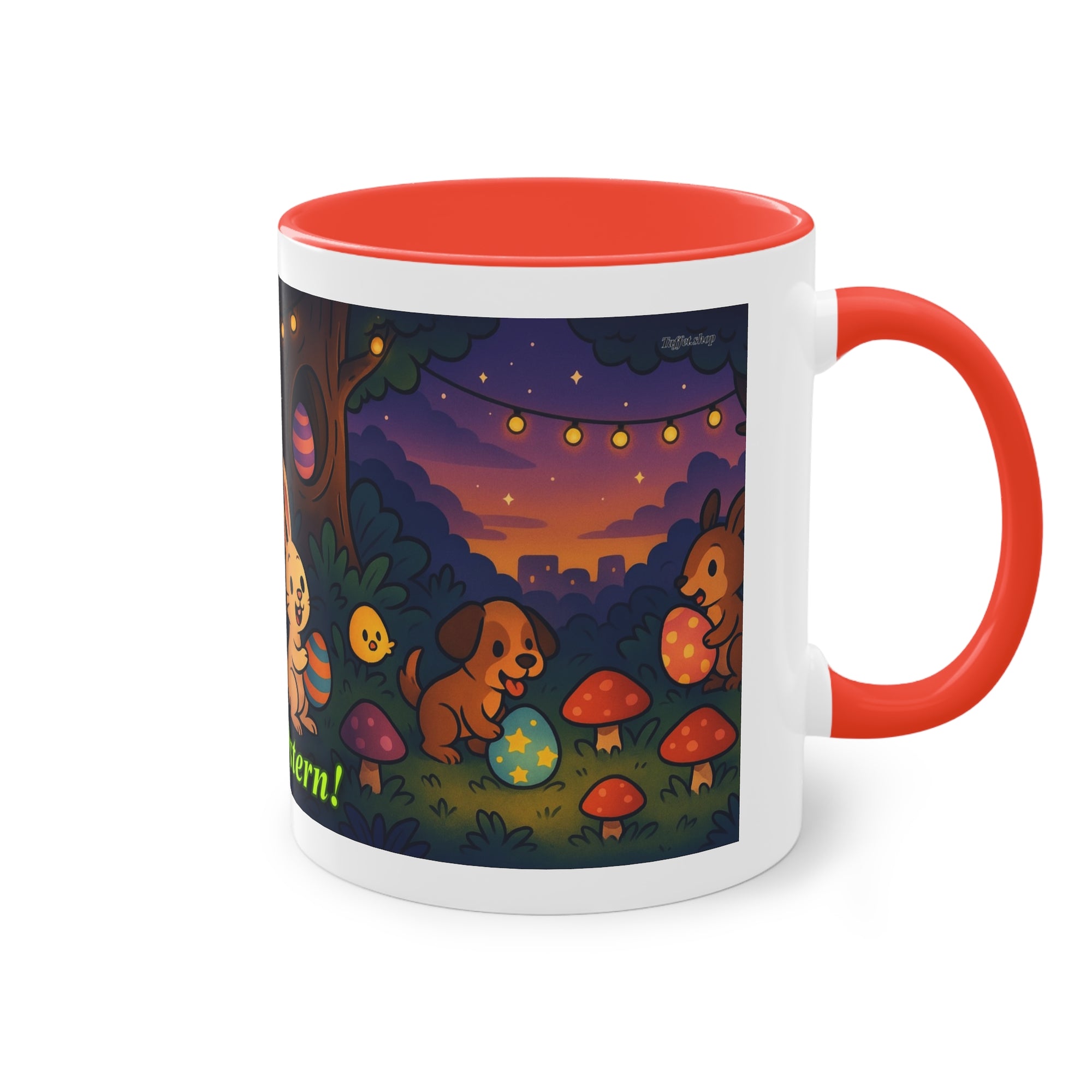 Tasse – „Frohe Ostern“, Ostern/Frühling, 325 ml