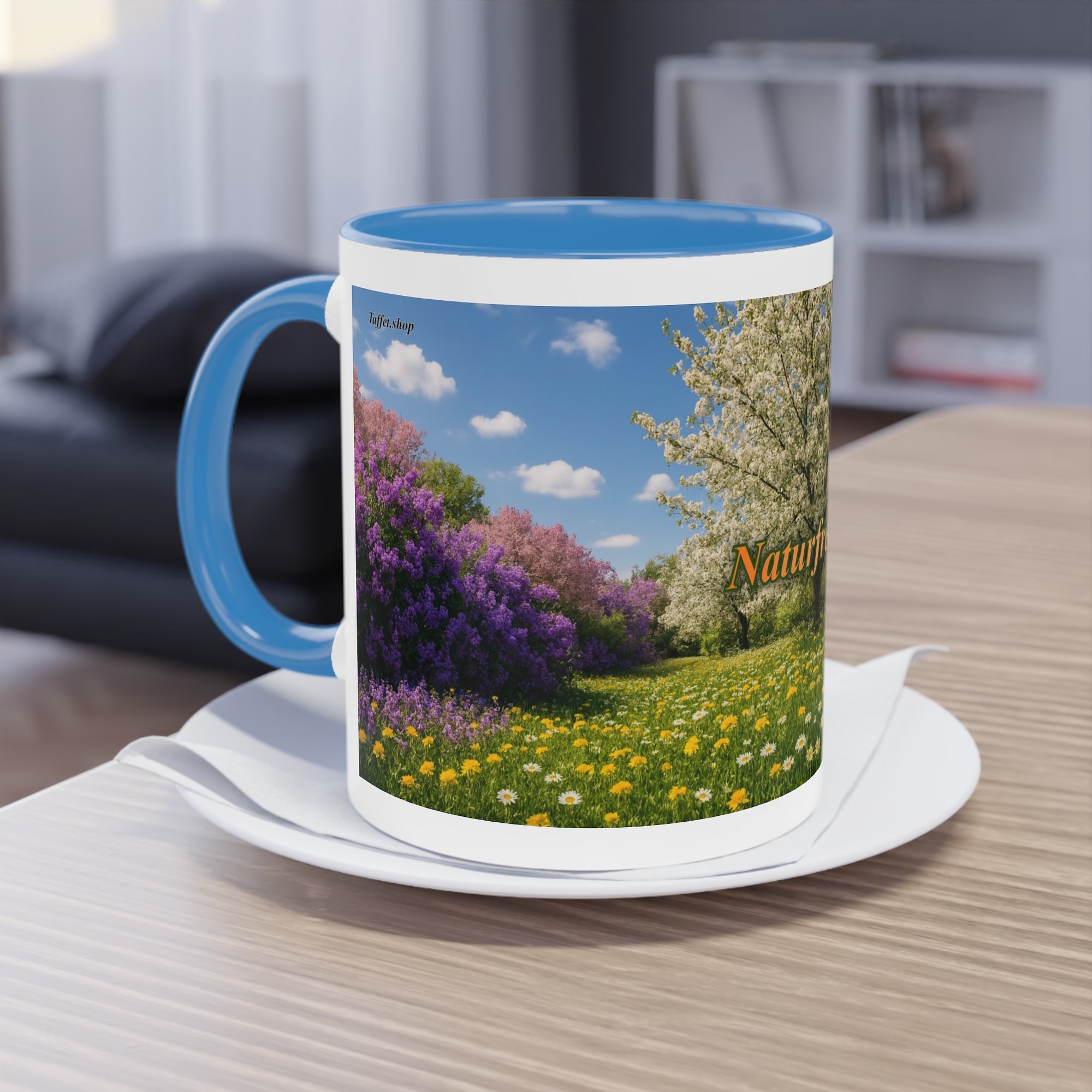 Tasse – „Naturfreund“, Ostern/Frühling, 325 ml