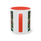 Tasse – Katze BKH/BSH mit Blume im Comic-Stil, 325 ml