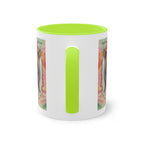 Tasse – Katze BKH/BSH mit Blume im Aquarell-Stil, 325 ml
