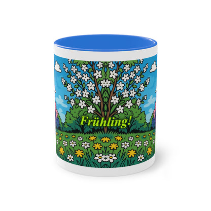 Mug – “Spring”, Easter/Spring, 325 ml