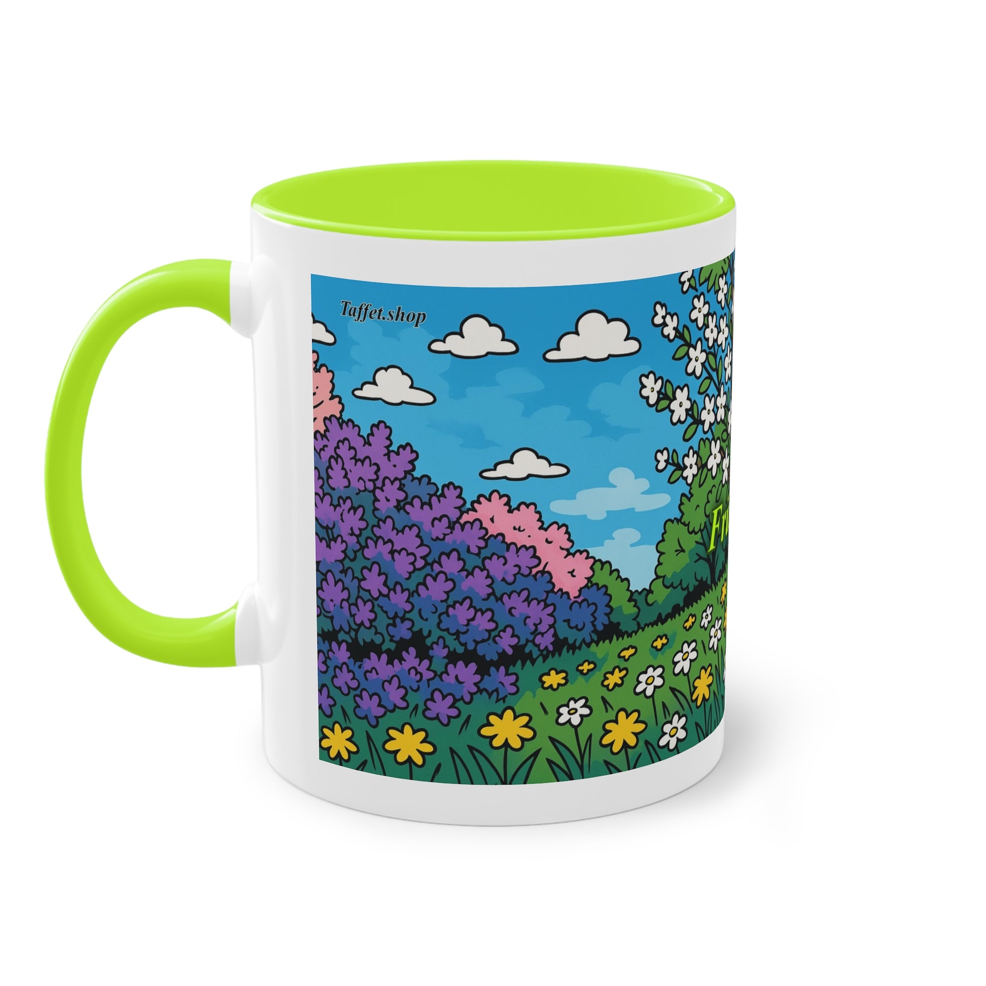 Tasse – „Frühling“, Ostern/Frühling, 325 ml
