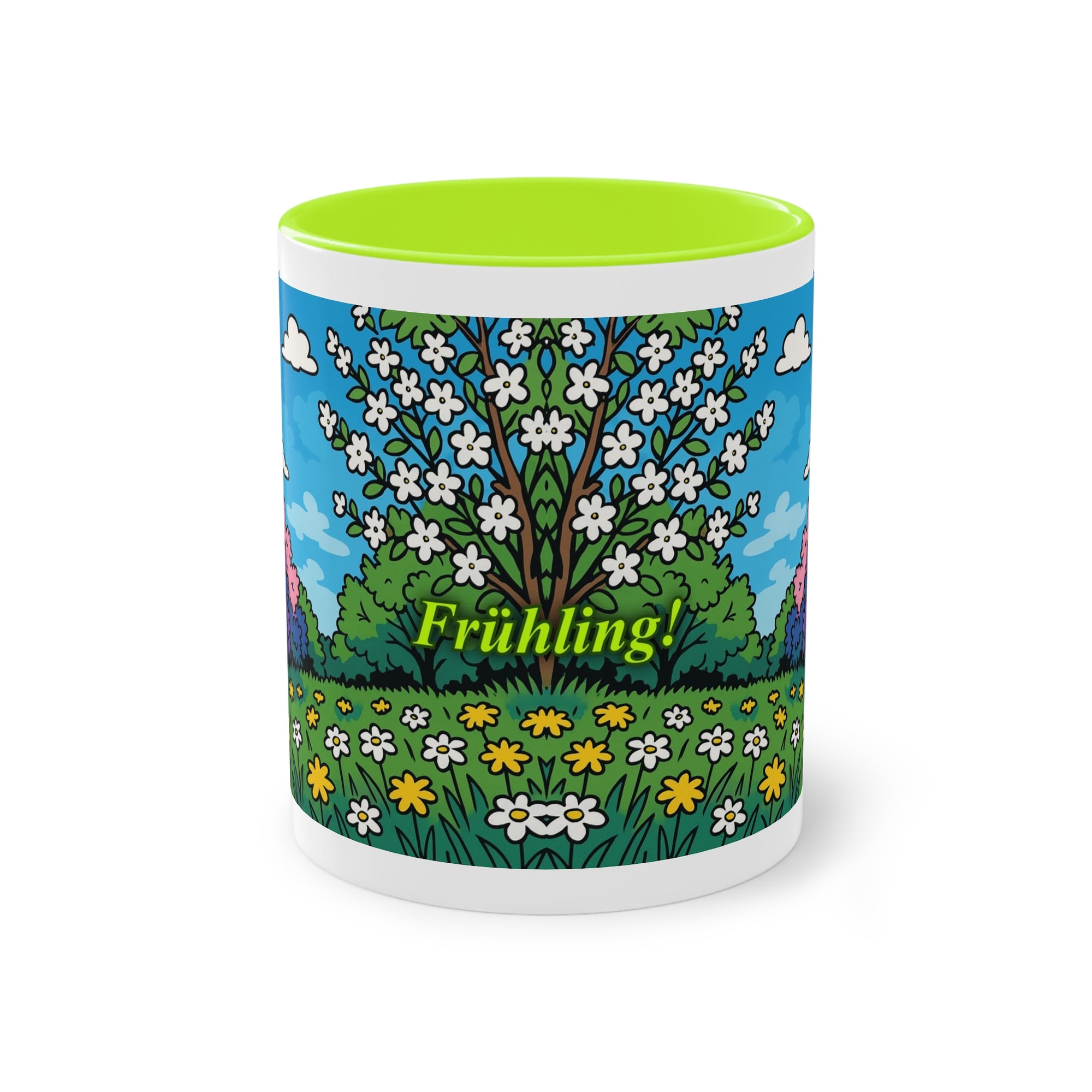 Tasse – „Frühling“, Ostern/Frühling, 325 ml