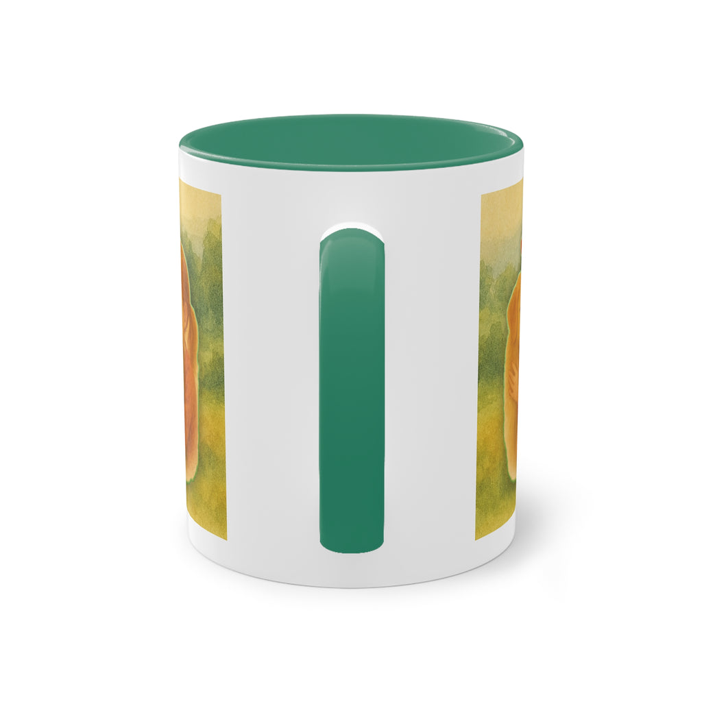 Tasse – „Hund und Mädchen“ im Aquarell-Stil, 325 ml