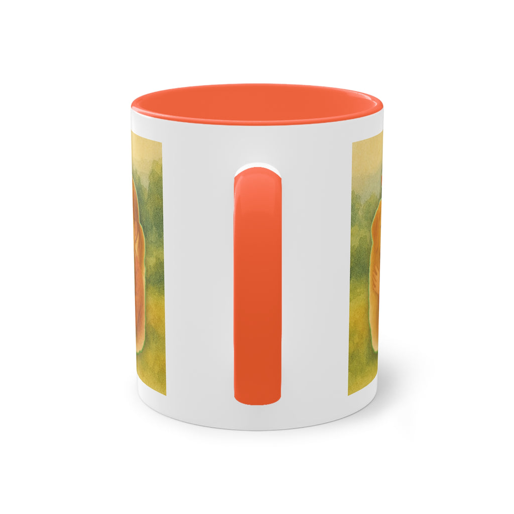 Tasse – „Hund und Mädchen“ im Aquarell-Stil, 325 ml
