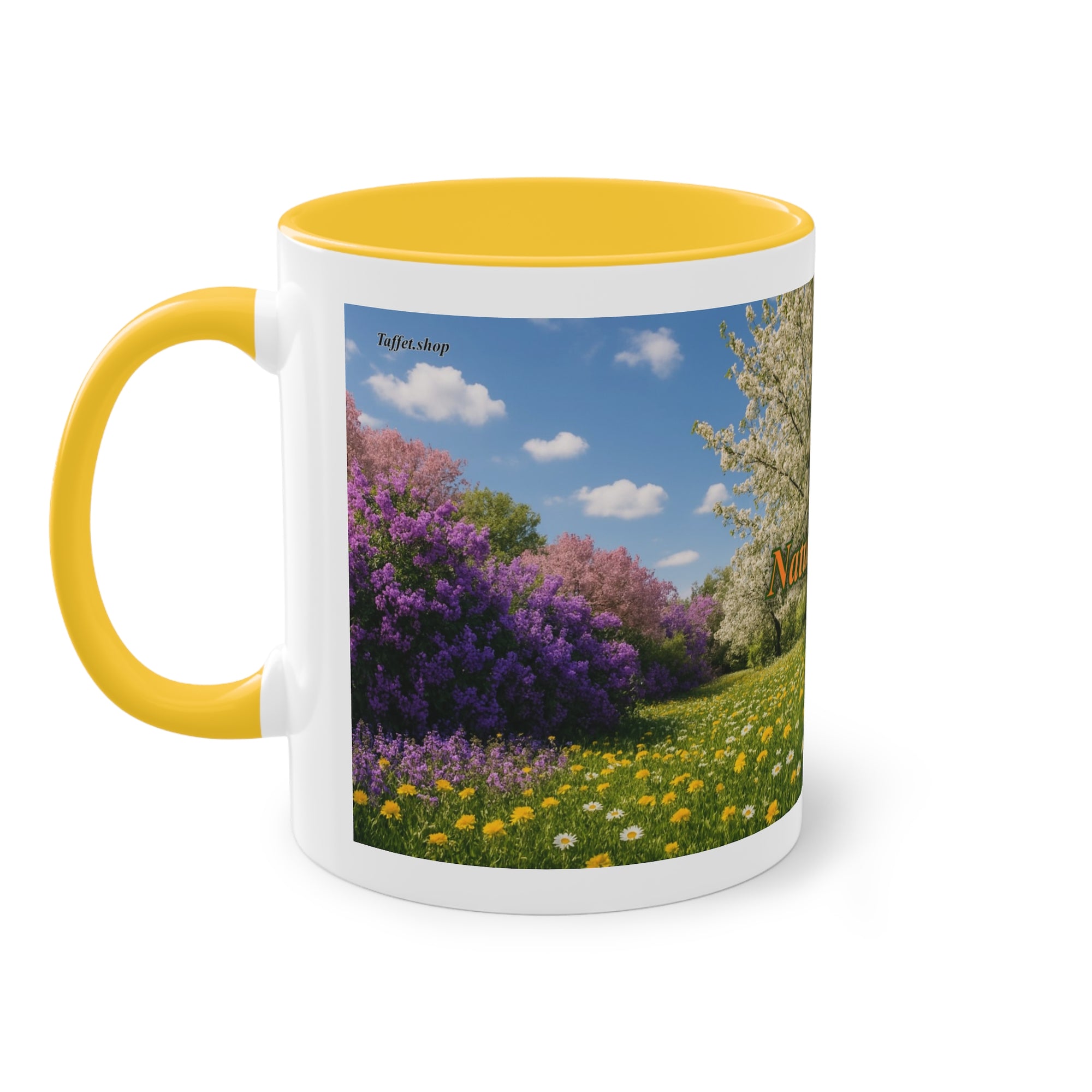 Tasse – „Naturfreund“, Ostern/Frühling, 325 ml