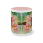 Tasse – Katze BKH/BSH mit Blume im Aquarell-Stil, 325 ml