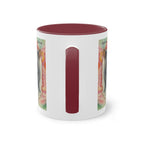 Tasse – Katze BKH/BSH mit Blume im Aquarell-Stil, 325 ml