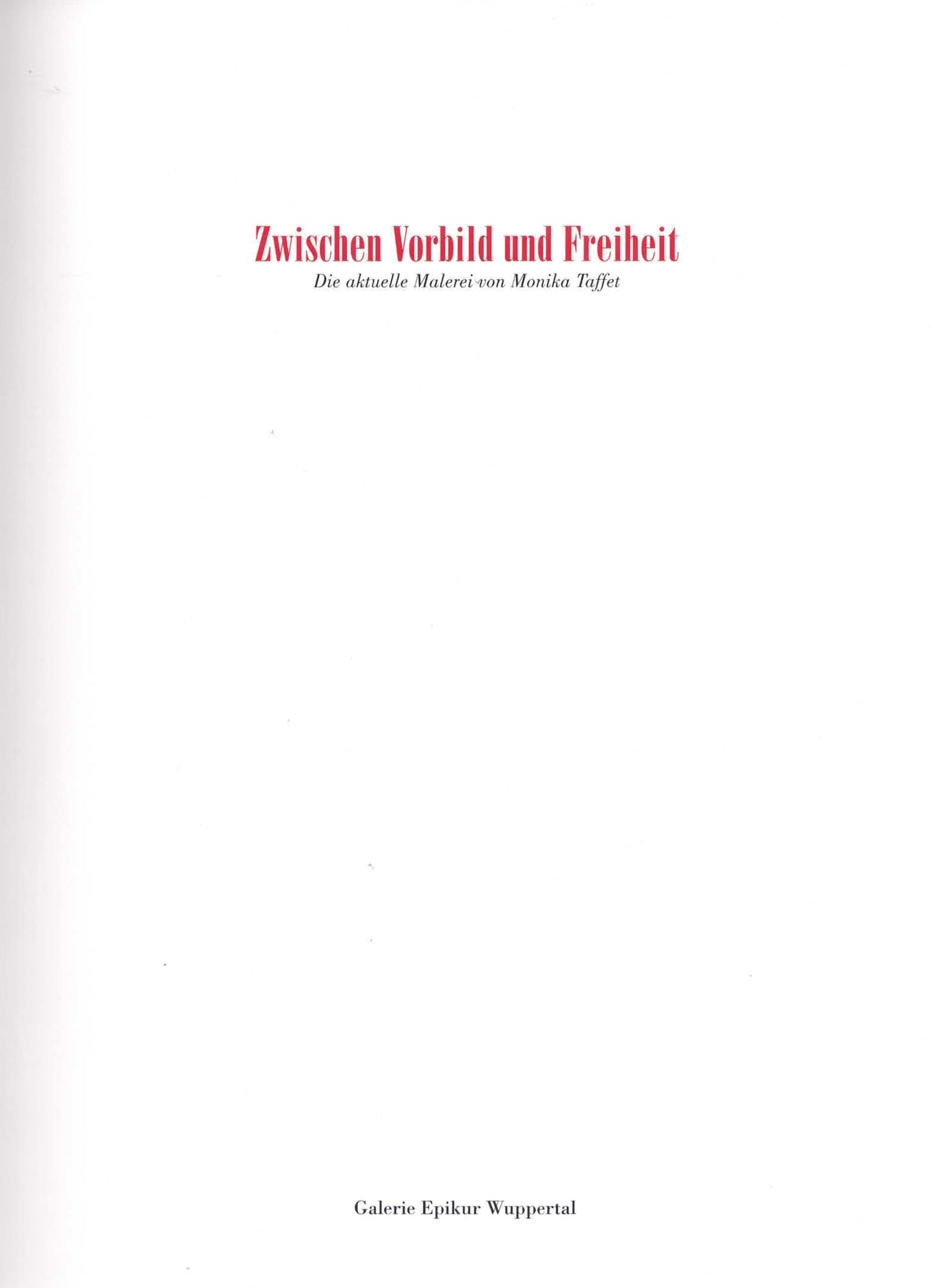 Katalog 2008, Hardcover ca. 70 Seiten - von Monika Taffet