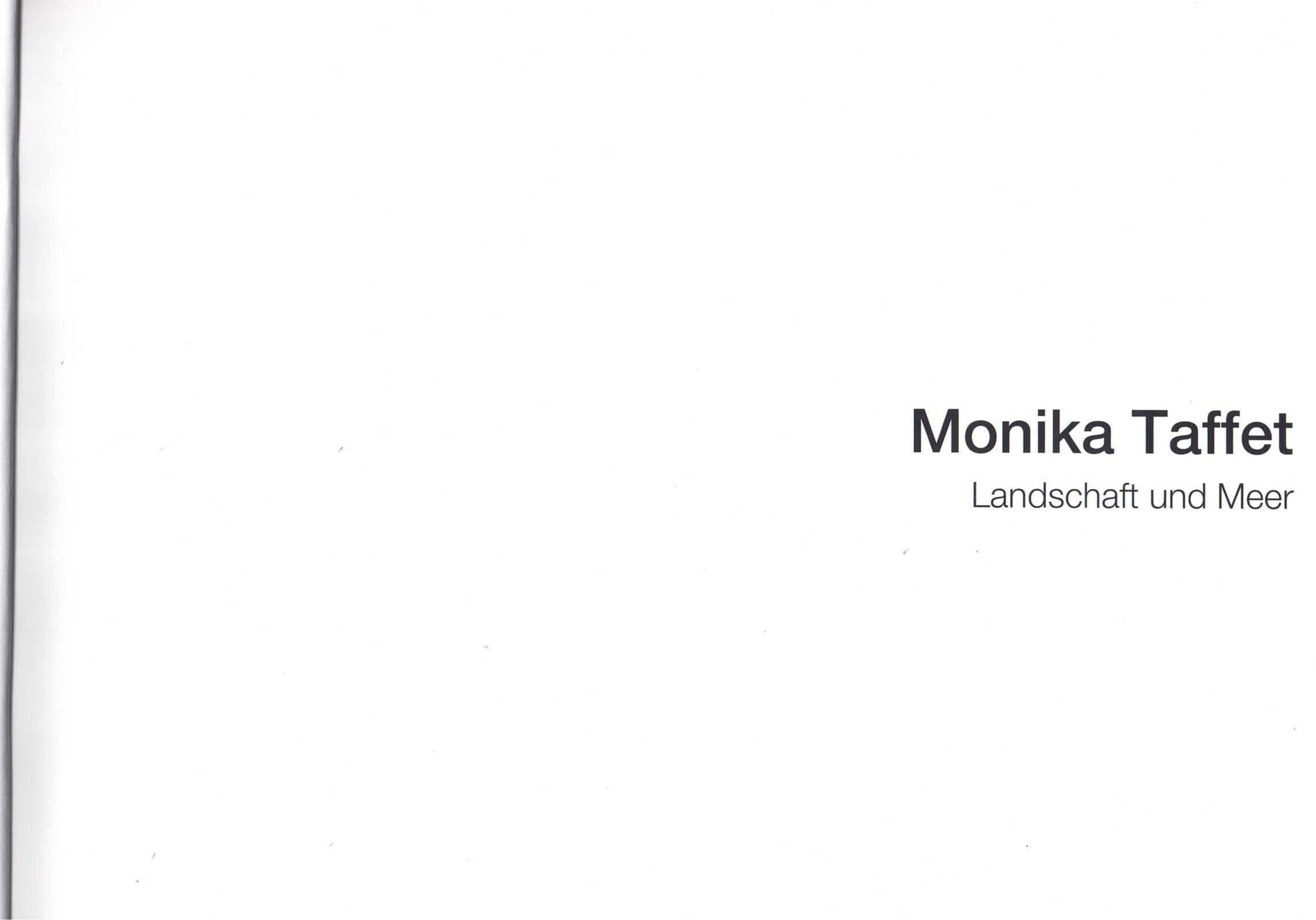 Kunstkatalog von Monika Taffet, 2016, Hardcover ca. 100 Seiten
