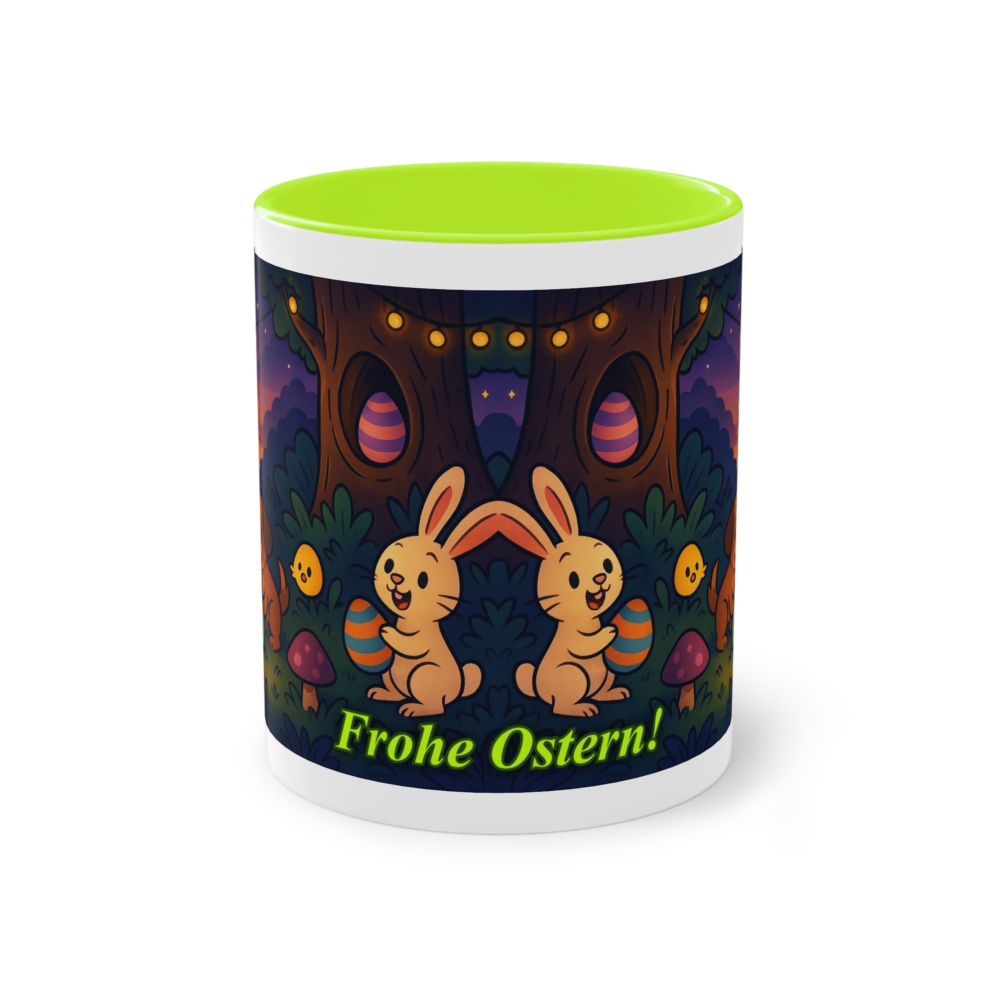 Tasse – „Frohe Ostern“, Ostern/Frühling, 325 ml