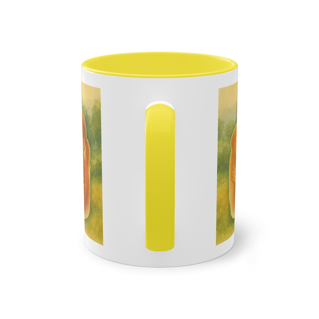 Tasse – „Hund und Mädchen“ im Aquarell-Stil, 325 ml