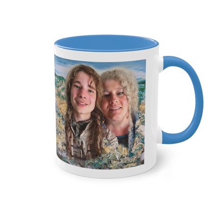 Artist Mug “Konstantin Taffet & Monika Taffet” Reproducing Impasto Oil Painting by Monika Taffet