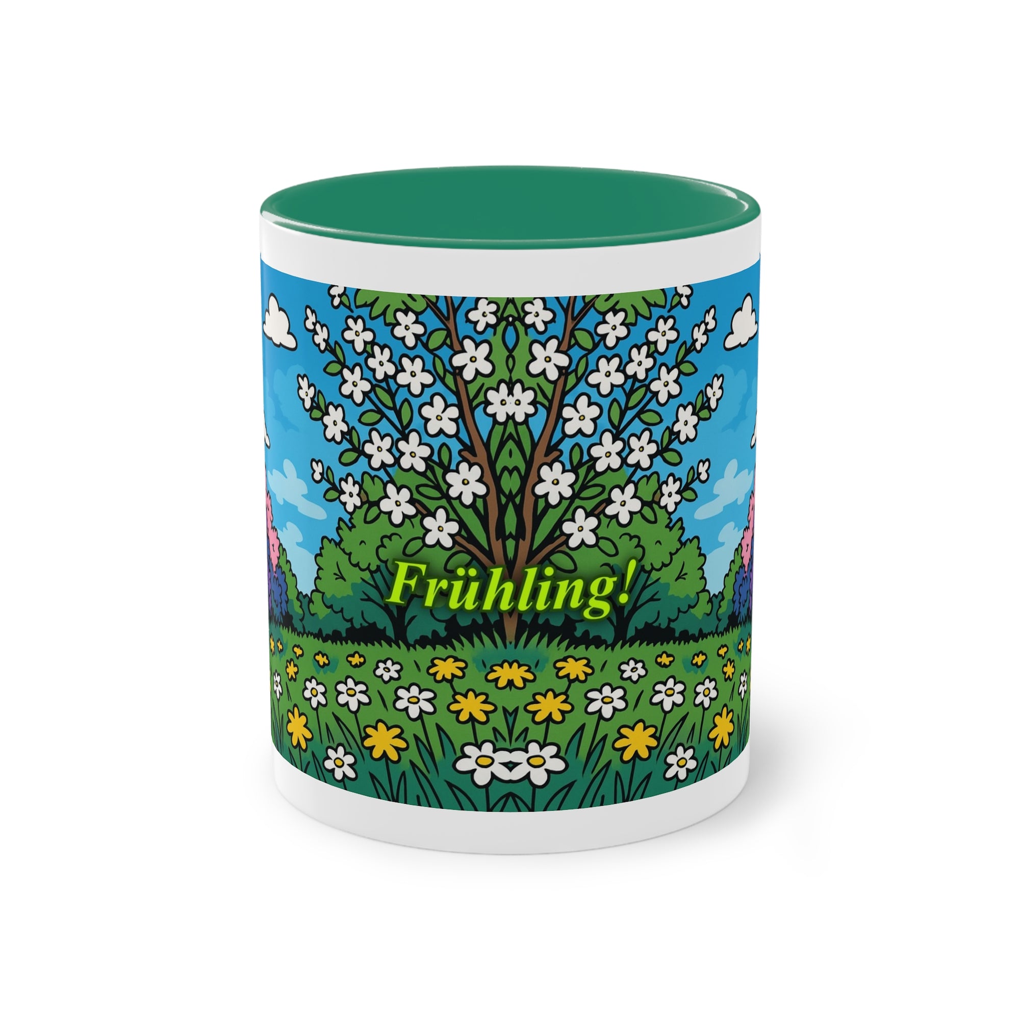 Tasse – „Frühling“, Ostern/Frühling, 325 ml