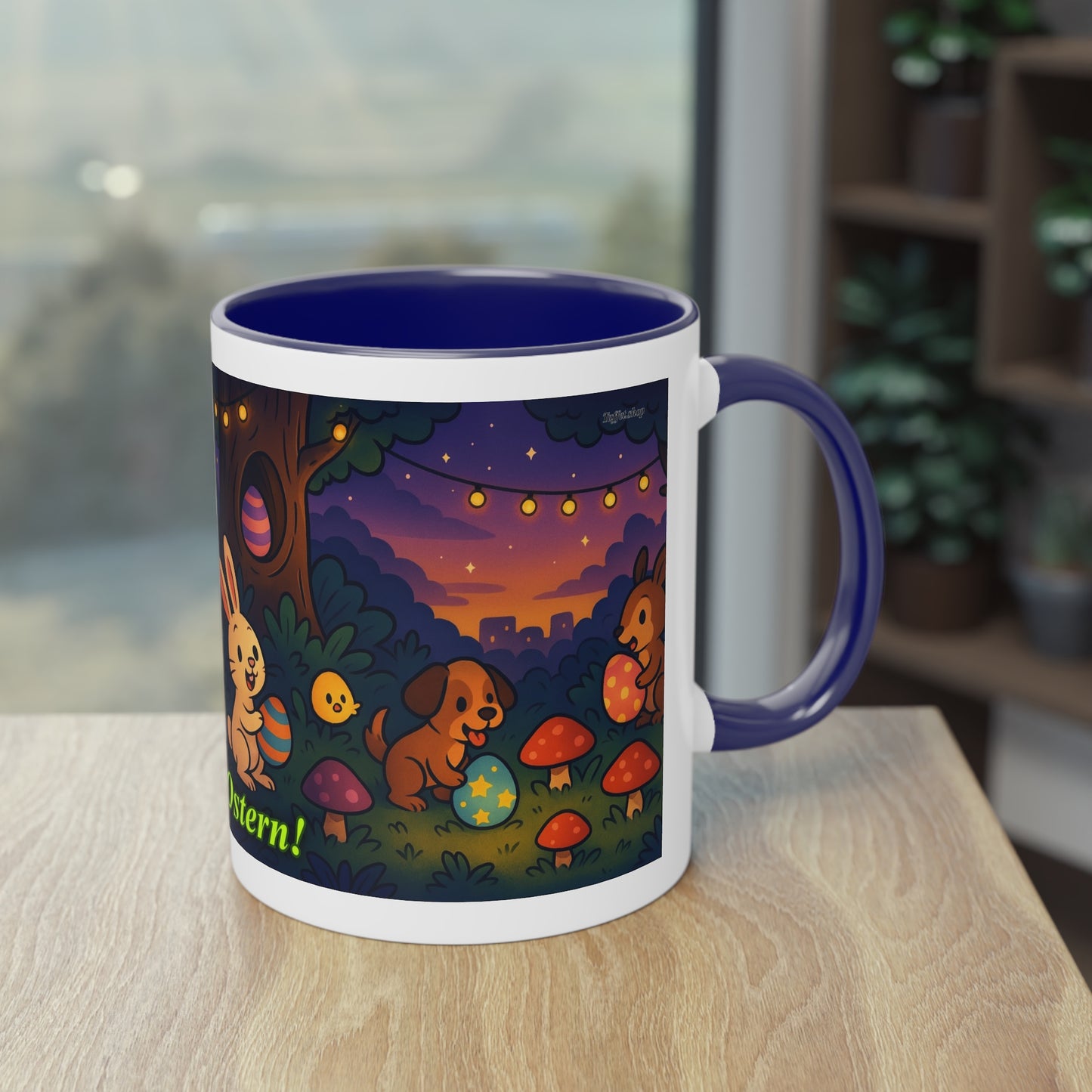 Mug – “Happy Easter”, Easter/Spring, 325 ml