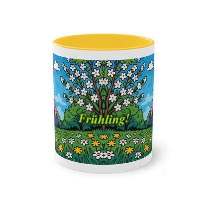 Mug – “Spring”, Easter/Spring, 325 ml
