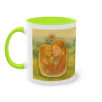 Tasse – „Hund und Mädchen“ im Aquarell-Stil, 325 ml