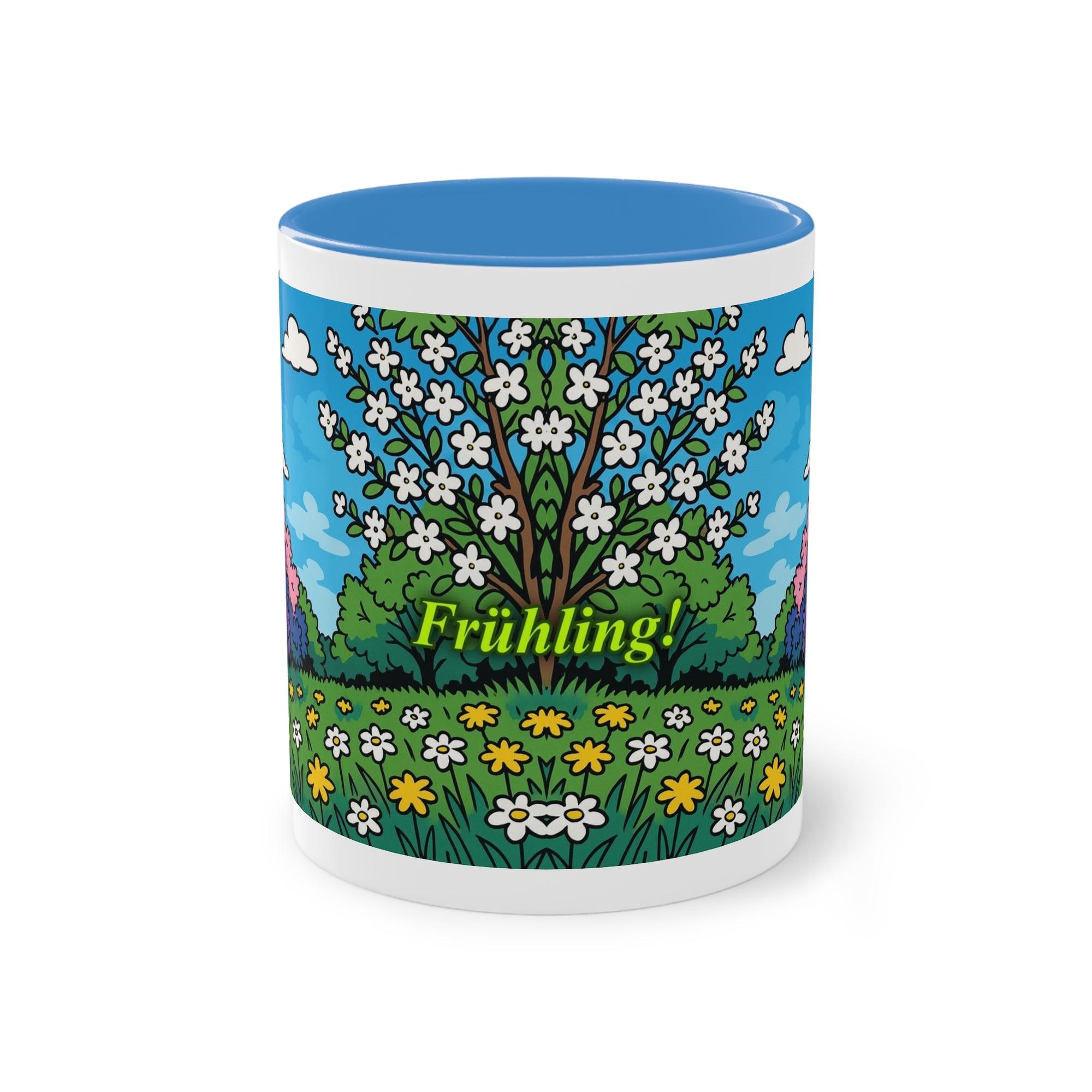 Tasse – „Frühling“, Ostern/Frühling, 325 ml