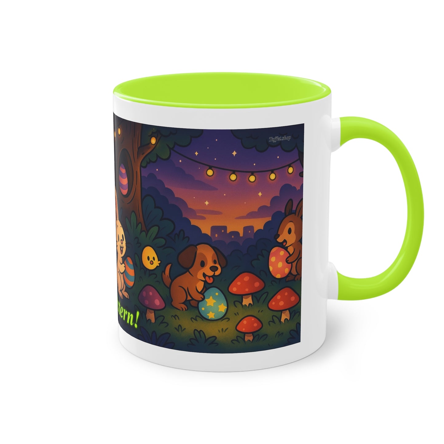 Mug – “Happy Easter”, Easter/Spring, 325 ml