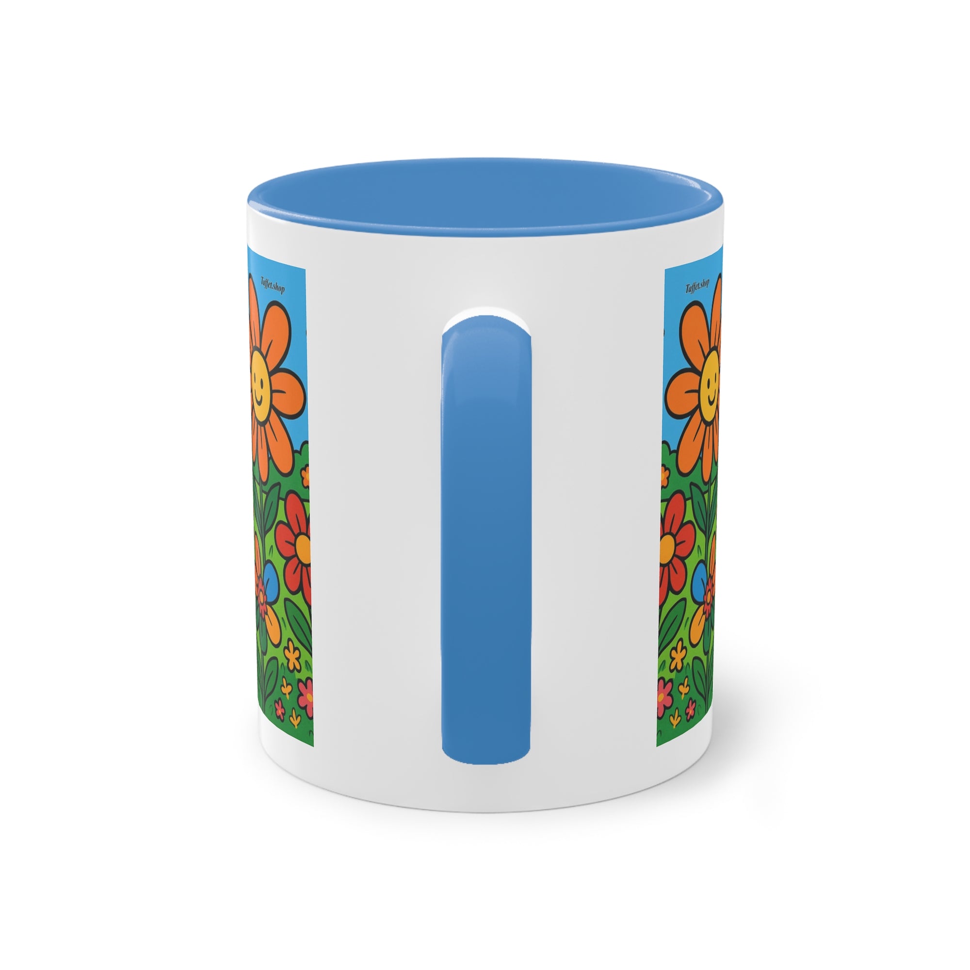 Tasse – „Blumenwiese“, Ostern/Frühling, 325 ml