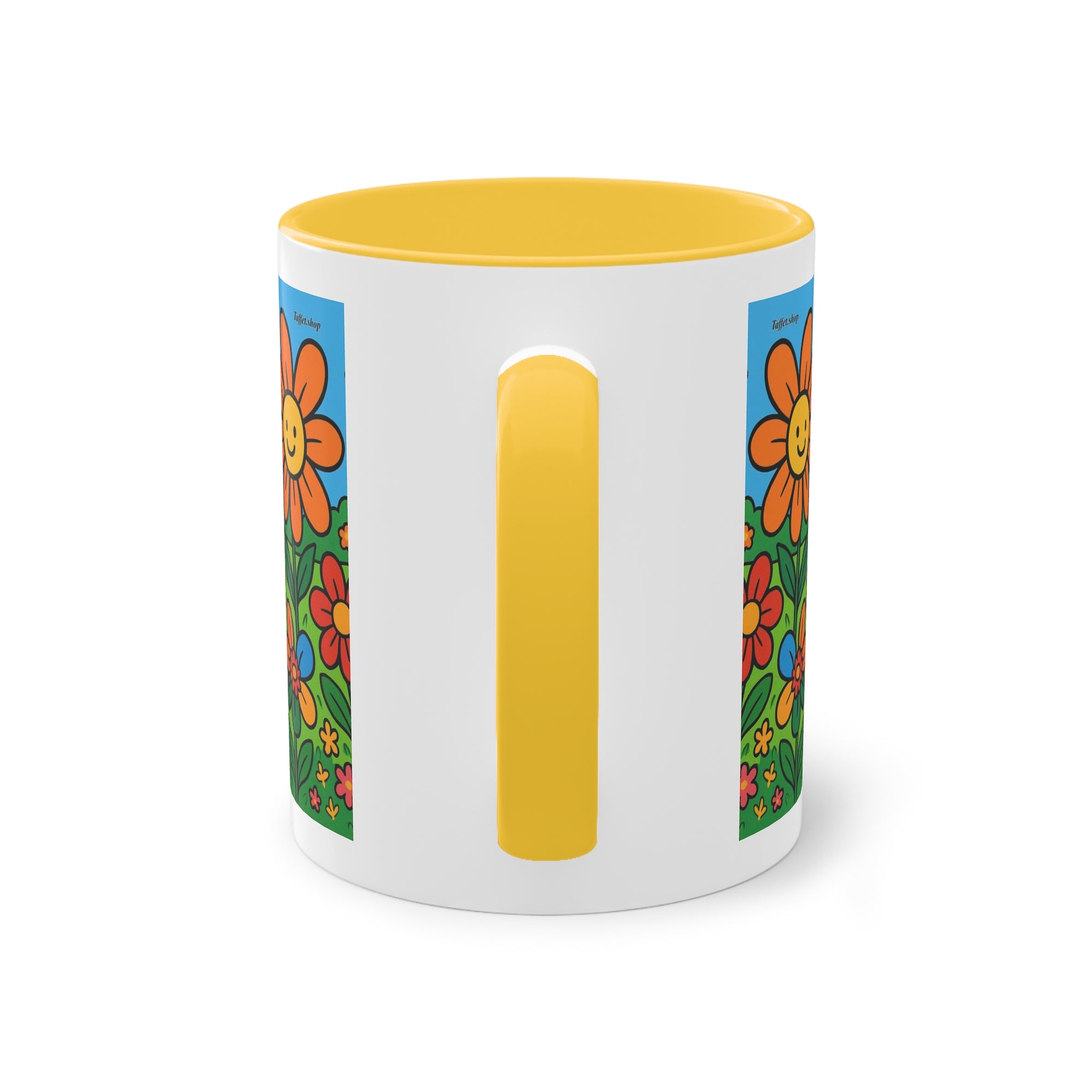 Tasse – „Blumenwiese“, Ostern/Frühling, 325 ml