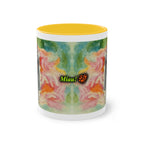 Tasse – Katze BKH/BSH mit Blume im Aquarell-Stil, 325 ml